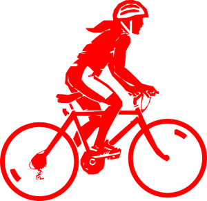 child riding bicycle