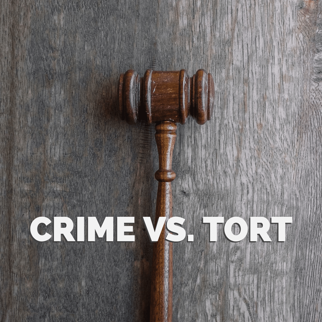 Crime vs. Tort - What's the Difference?